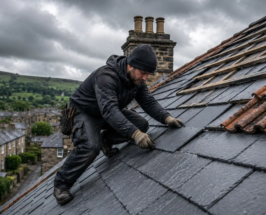 historical Yorkshire slate restoration