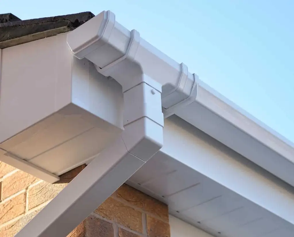 Professional fascias, soffits, and gutter repairs in Yorkshire by COG Roofing, fixing local property drainage systems.